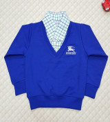 Bỏ sỉ áo len bé trai phối cổ sơmi C1074 VK1-7 (1-5T)