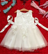 Bỏ buôn váy đầm công chúa ren nổi (1-6T)