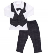 Bán buôn bộ vest công tử bé trai SB9081-4