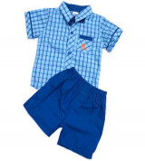 Bỏ buôn bộ sơ mi cộc bé trai Thái Lan (2-5T)