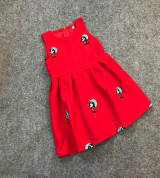 Bán sỉ váy dạ thêu TE505 (1-4T)