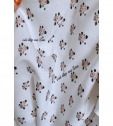 vải đũi tồn kho mịn hình heo và bò sữa siêu hot