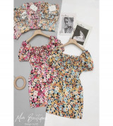 vải text nhung tồn kho hoa dạ thảo màu siêu tây