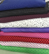 Thanh lý set 5m vải chấm bi