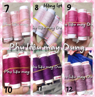 Chỉ jean tồn kho ống nhỏ: giá bán 1 ống