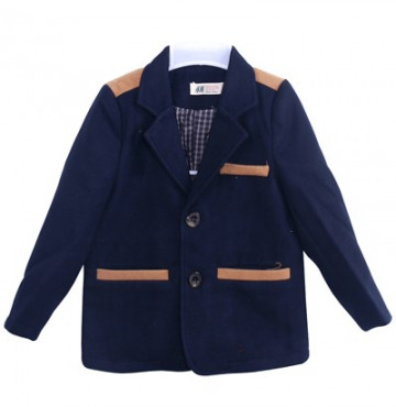 Bỏ buôn áo vest dạ phối màu H&M cho bé trai