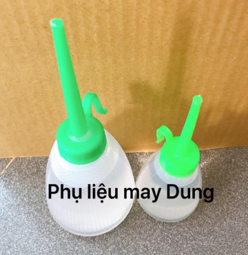 Dầu máy may ( dầu trắng)bình nhỏ 60ml,bình lớn 180ml