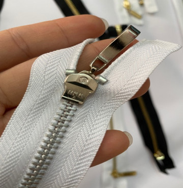 Thanh lý Dây kéo đồng 40cm-> 80cm may áo khoác: giá 1 sợi