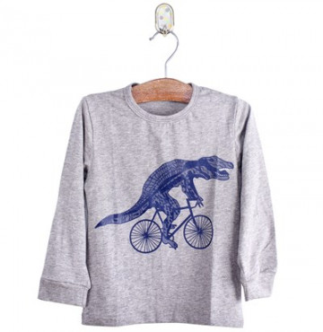 Bỏ buôn áo bé trai in hình khủng long