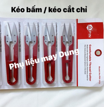 Kéo cắt chỉ cán nhựa loại tốt