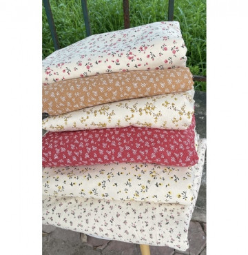 Thanh lý vải linen hoa chùm