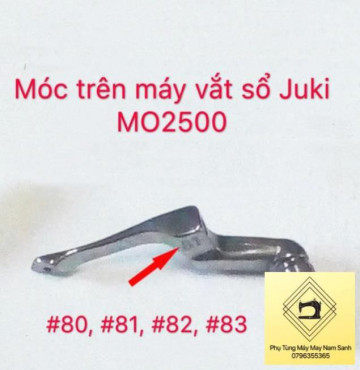 Móc trên máy vắt sổ Juki 2500