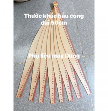 Thước mủ dẻo cong 50cm tốt