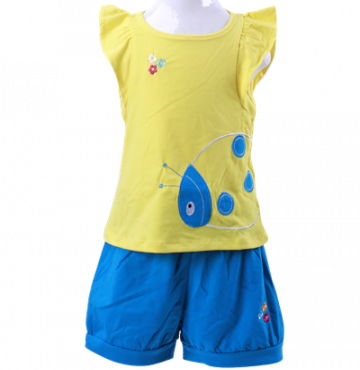 Bán sỉ bộ con bọ dừa cộc tay cho bé gái