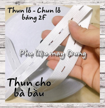 Thanh lý Thun lỗ/ chun lỗ bà bầu bảng 2F/ 2F5