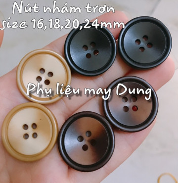 Nút nhám tồn kho trơn 4 lỗ