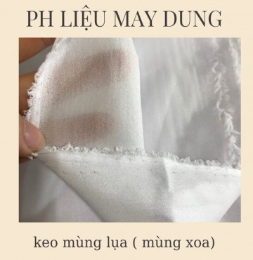 Thanh lý Keo mùng lụa( mùng xoa) khổ 1m2