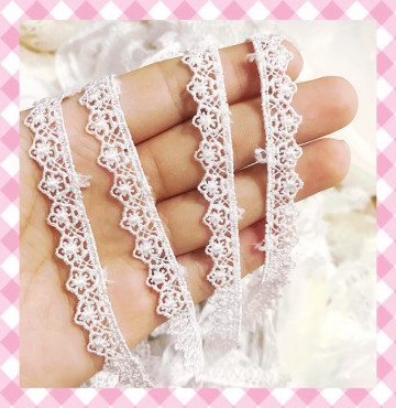 Thanh lý Ren chỉ viền bảng nhỏ 1F ren hoa: giá 1 mét