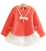 Bán buôn áo váy dạ đính vòng ngọc trắng