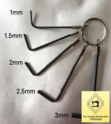 Bộ lục giác mini 5 món