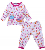 Bán sỉ bộ quần áo Thái in hình kem G09 X6-124