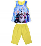 Bán sỉ bộ nữ hoàng băng giá bé gái màu vàng