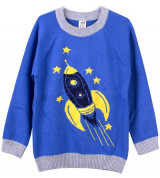 Bỏ sỉ áo len tên lửa màu xanh TE01024