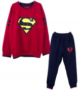 Bán sỉ bộ quần áo trẻ em kim cương màu đỏ TE01042