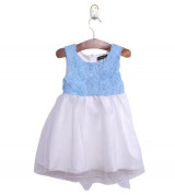 Bán buôn váy công chúa đính ngọc trai cho bé