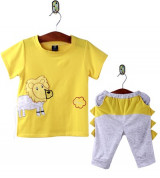 Bán buôn bộ quần áo bé trai sư tử Gree