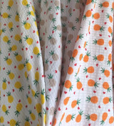 Thanh lý Vải boi kẻ chìm quả dứa siêu mềm siêu nhẹ