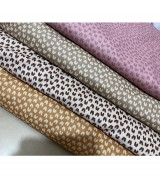 Thanh lý vải text nhung hoạ tiết da báo mềm đẹp