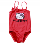 Bán sỉ áo bơi hello kitty màu đỏ cam