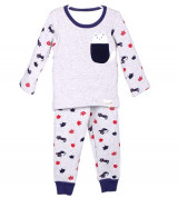 Bán buôn bộ nỉ bông màu ghi hình mèo