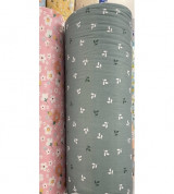 Thanh lý vải thô mặt lụa cỏ 3 lá xanh