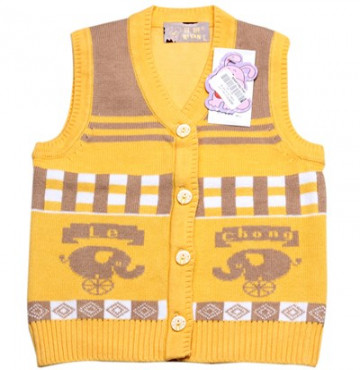 Bỏ buôn áo len gile len cho bé trai