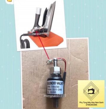 Cục bơm bàn ủi hơi nước bình treo (solenoid)