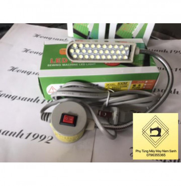 ĐÈN LED GẮN MÁY MAY CẦN 30 BÓNG HỘP XANH LÁ CÂY