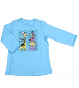 Bỏ buôn áo Agi bobun nỉ cài vai (xanh)