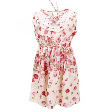 Bán buôn váy lanh TE 058 cho bé