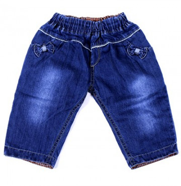 Bỏ sỉ quần Jean ngố nơ túi cho bé gái