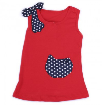 Bỏ sỉ áo ba lỗ điệu đà cho bé gái size S3