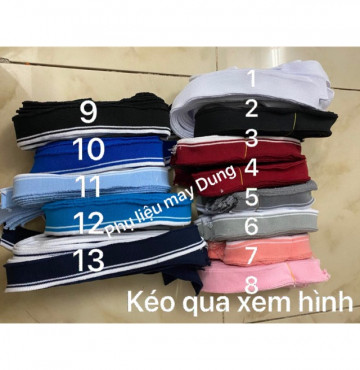 Bo tay tồn kho làm áo thun ( bo có chất thun)