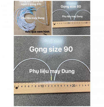 Thanh lý Gọng sắt nẹp áo ngực : giá bán 1 cặp