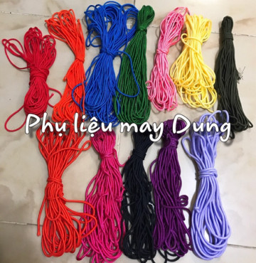 Thanh lý Dây dù paracord bảng 1,5-2,0-2,5mm: giá 1 mét