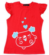 Bỏ buôn bộ quần áo cộc đỏ cho bé gái