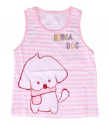 Bán sỉ áo ba lỗ kẻ 1137 cho em bé nhiều màu