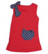 Bỏ sỉ áo ba lỗ điệu đà cho bé gái size S3