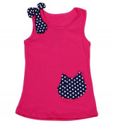 Bán sỉ áo ba lỗ điệu đà cho bé gái size S1