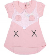 Bán sỉ áo phông nữ hồng phấn bé gái